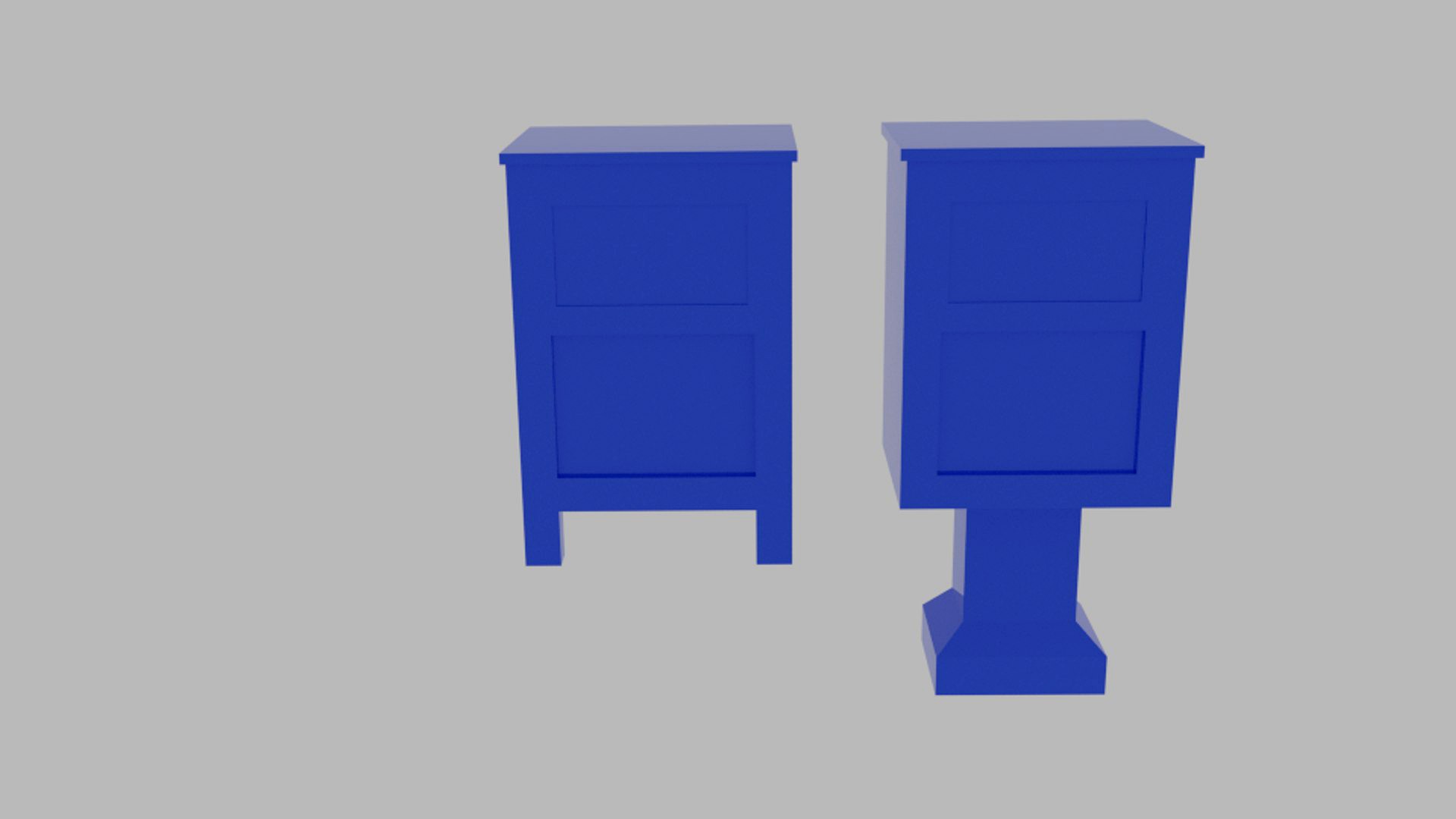 Post Box Low Poly