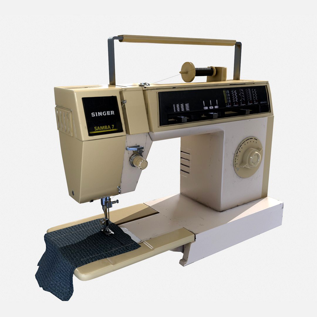 Detailed Sewing Machine