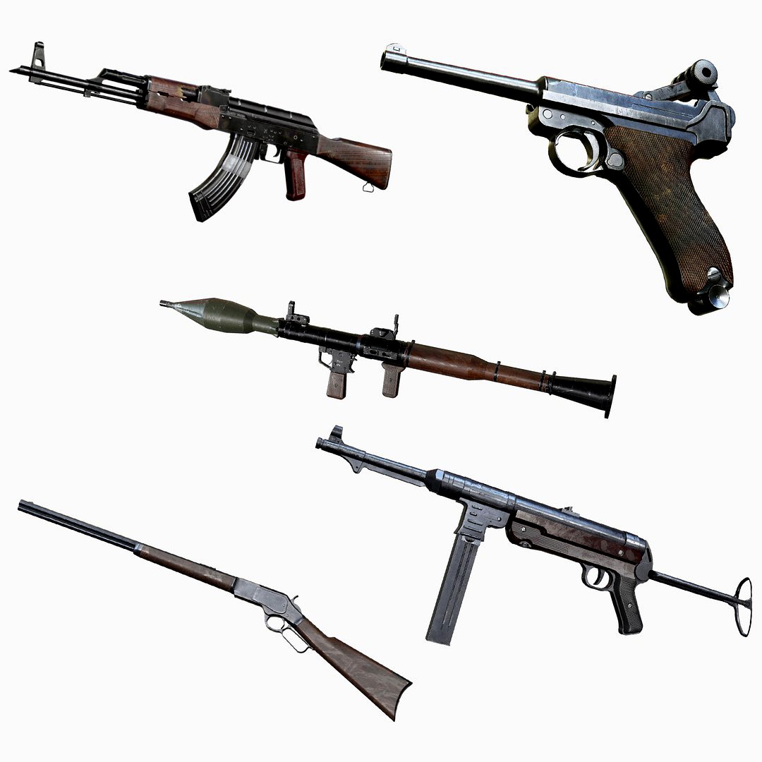 AAA Game Weapons Collection Vol.1