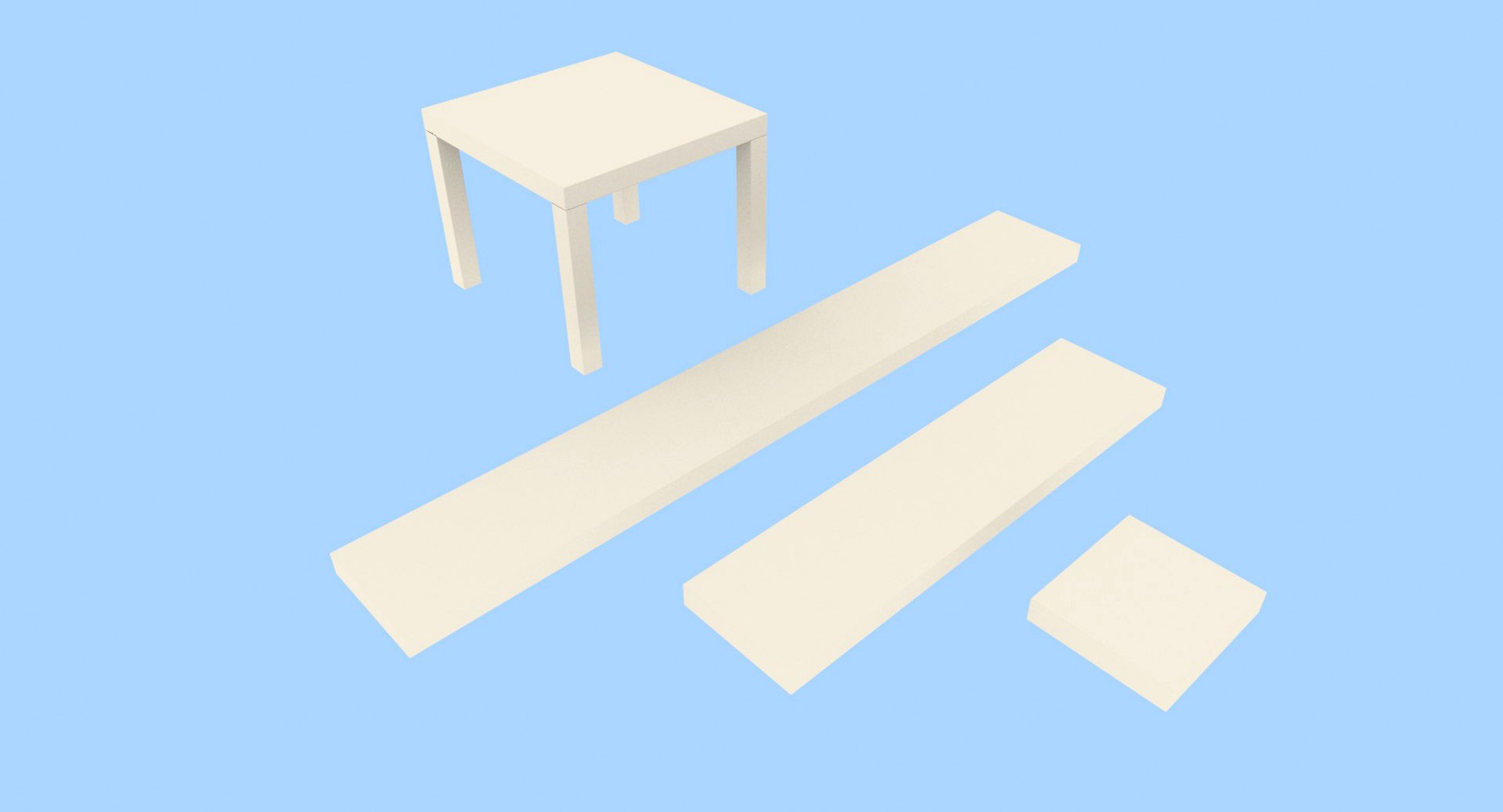 Ikea Lack Set