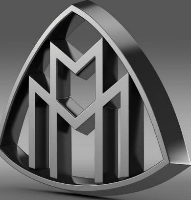 Maybach Logo 3D Model