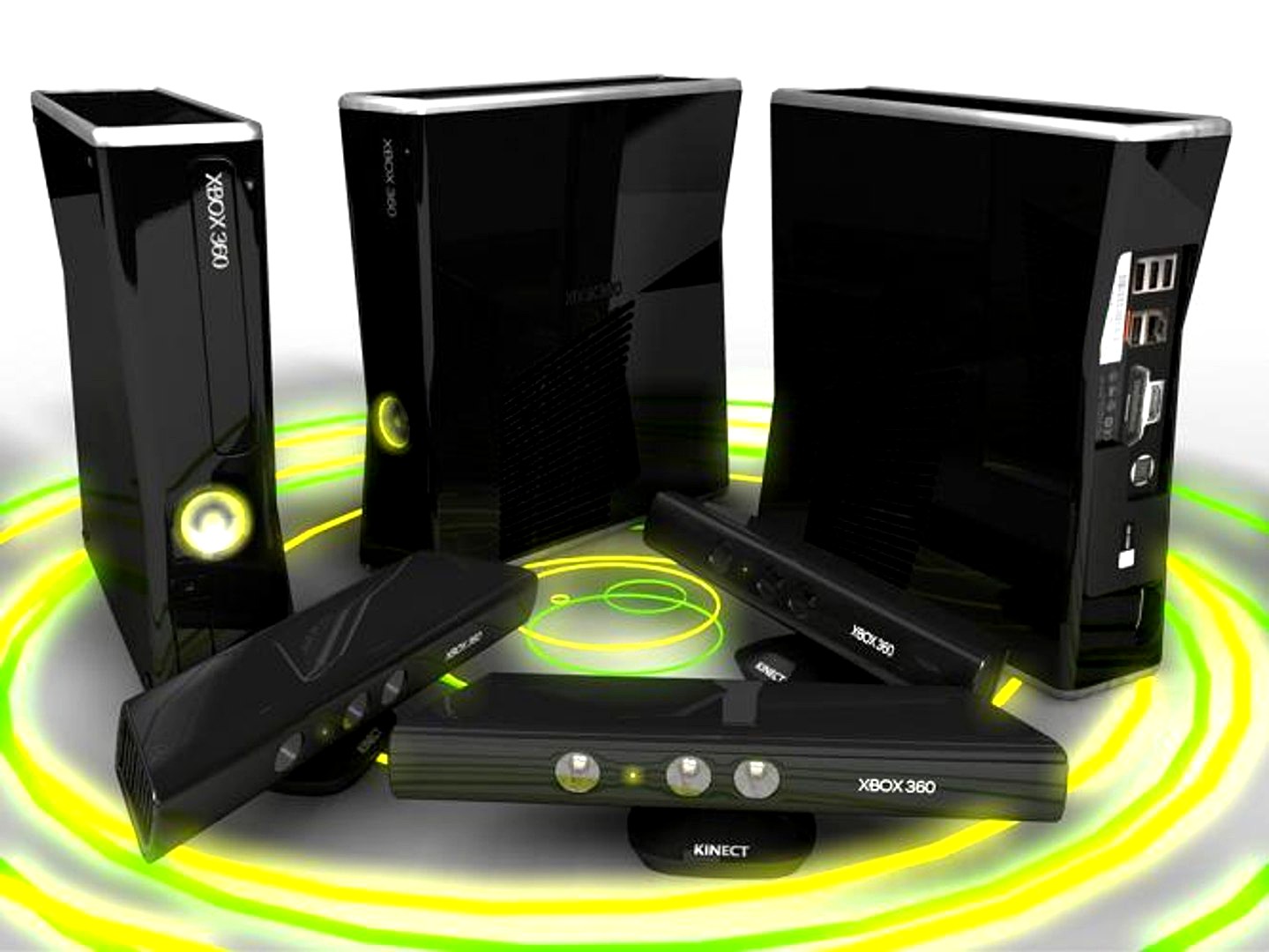 Xbox 360 S with Kinect Sensor