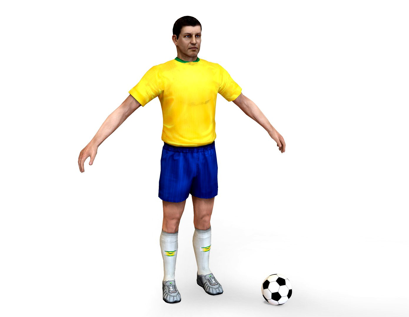 Brasil Soccer Player