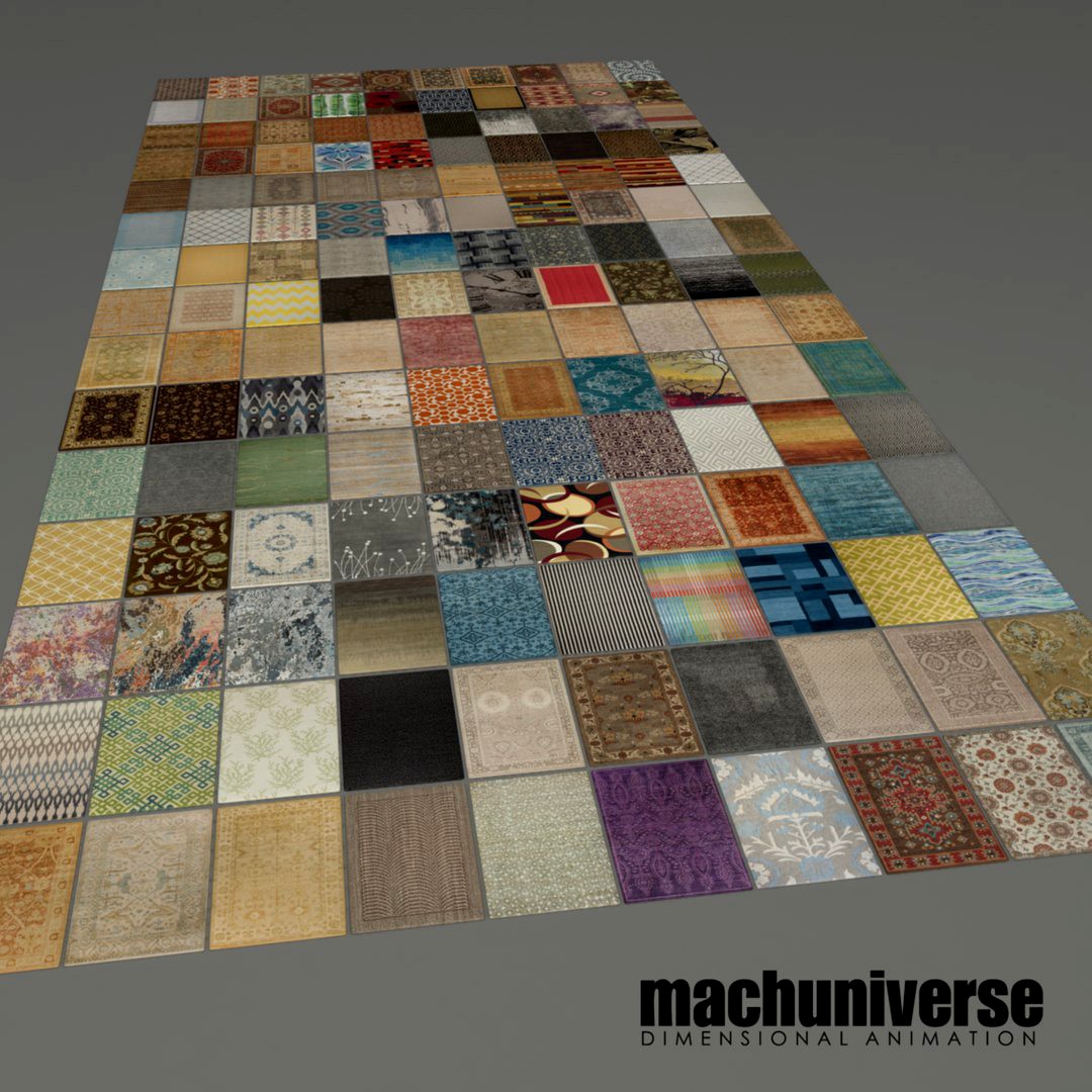 1050 Beautiful Area Rugs In 150 patterns and 7 Popular Sizes