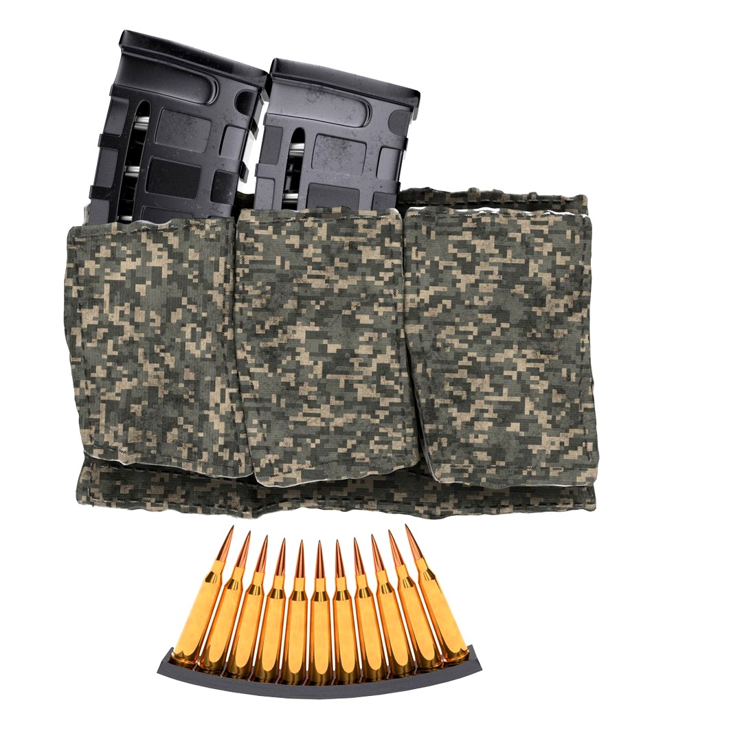 magazine pouch and bullet clip
