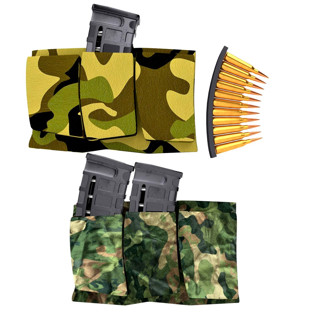 magazine pouch 3d model