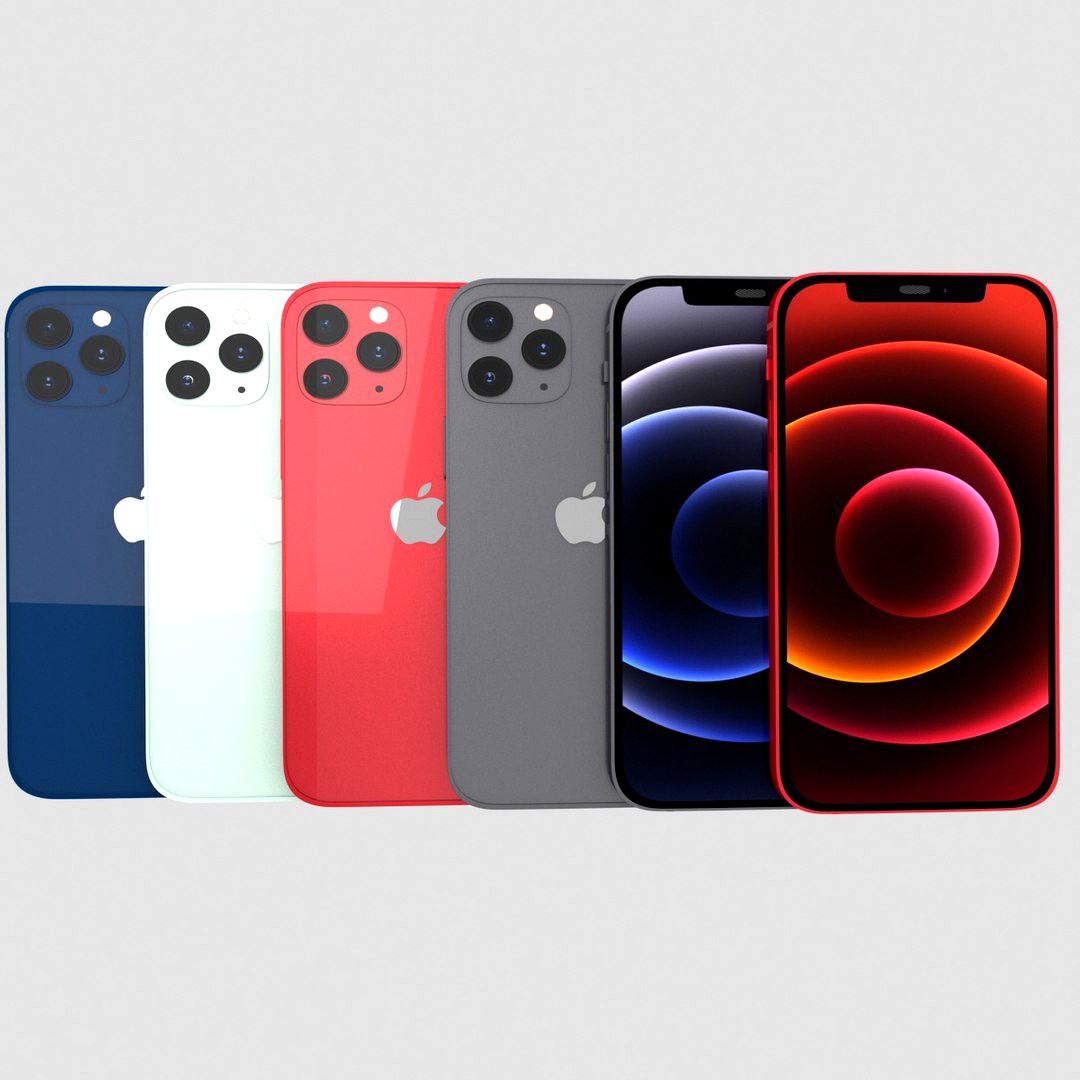 apple iphone12 pro all colours set