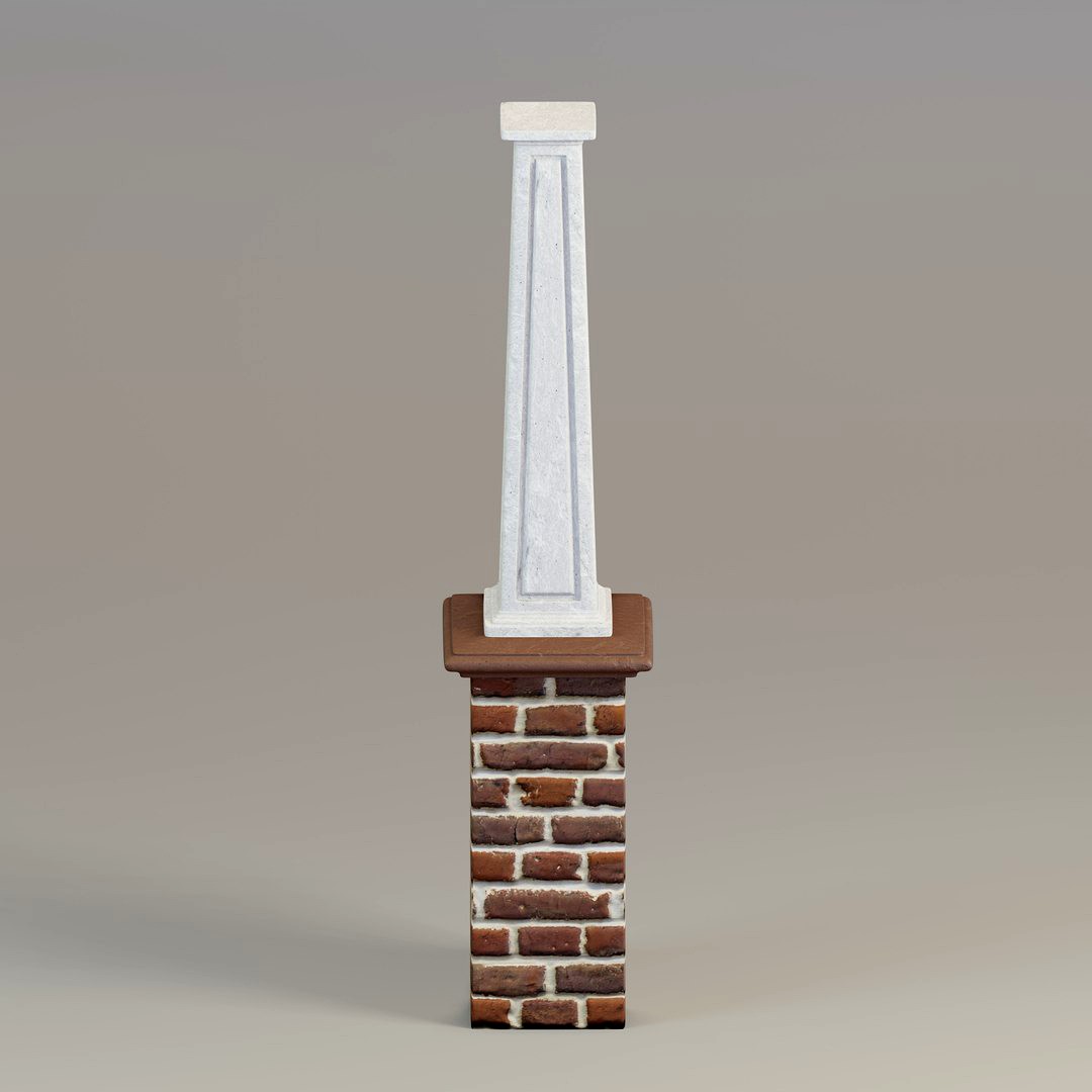 Tapered square column