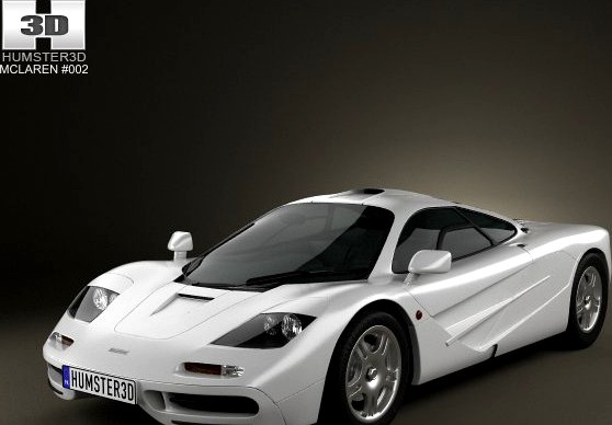McLaren F1 1995 3D Model