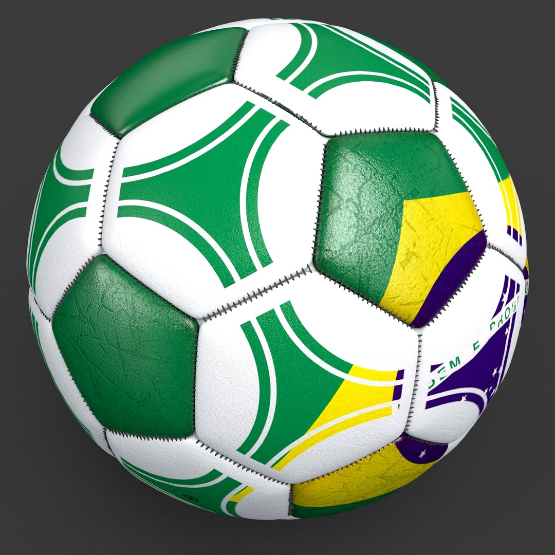 Soccerball pro triangles Brazil