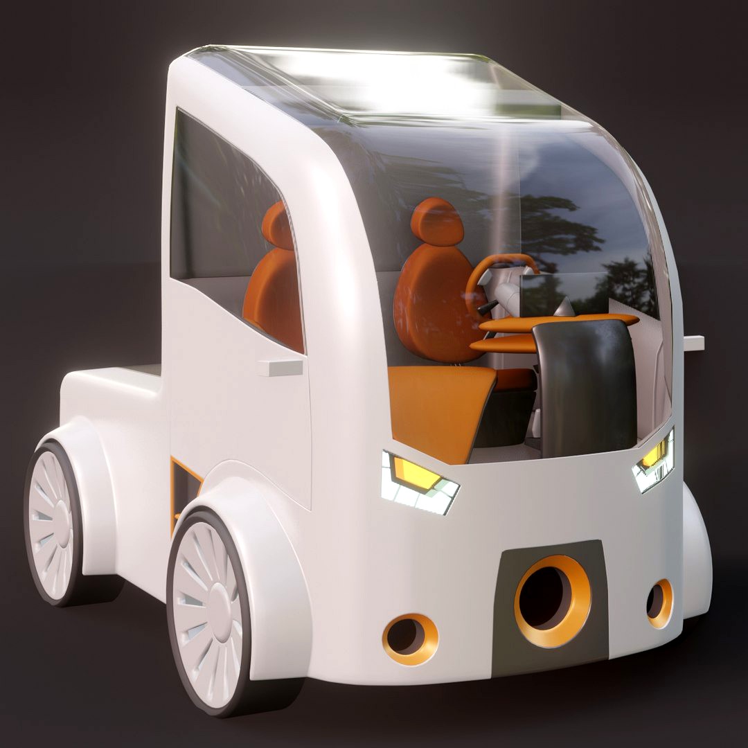 Concept styled truck 1interor version
