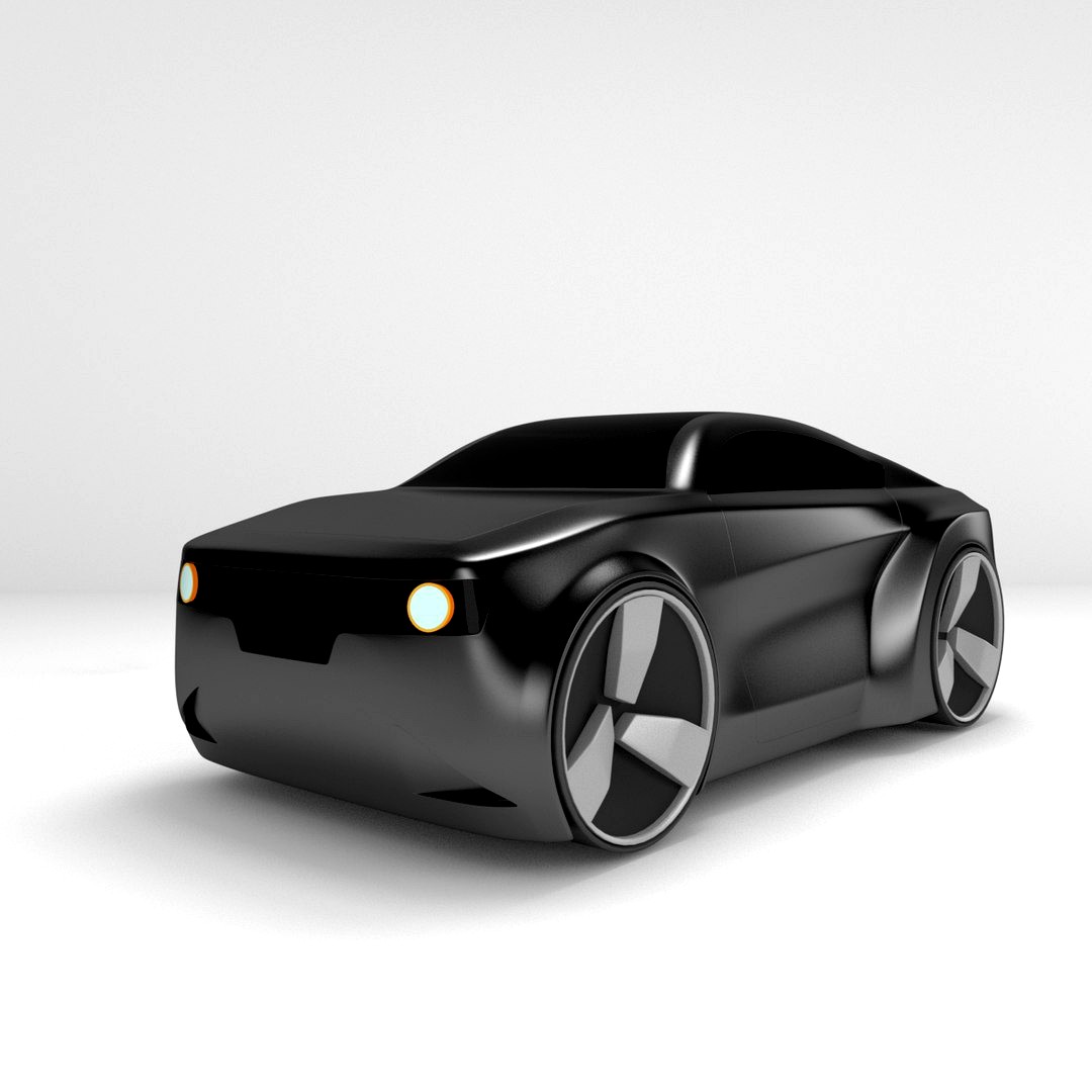 Compact concept styled muscle car 2 (exterior only)