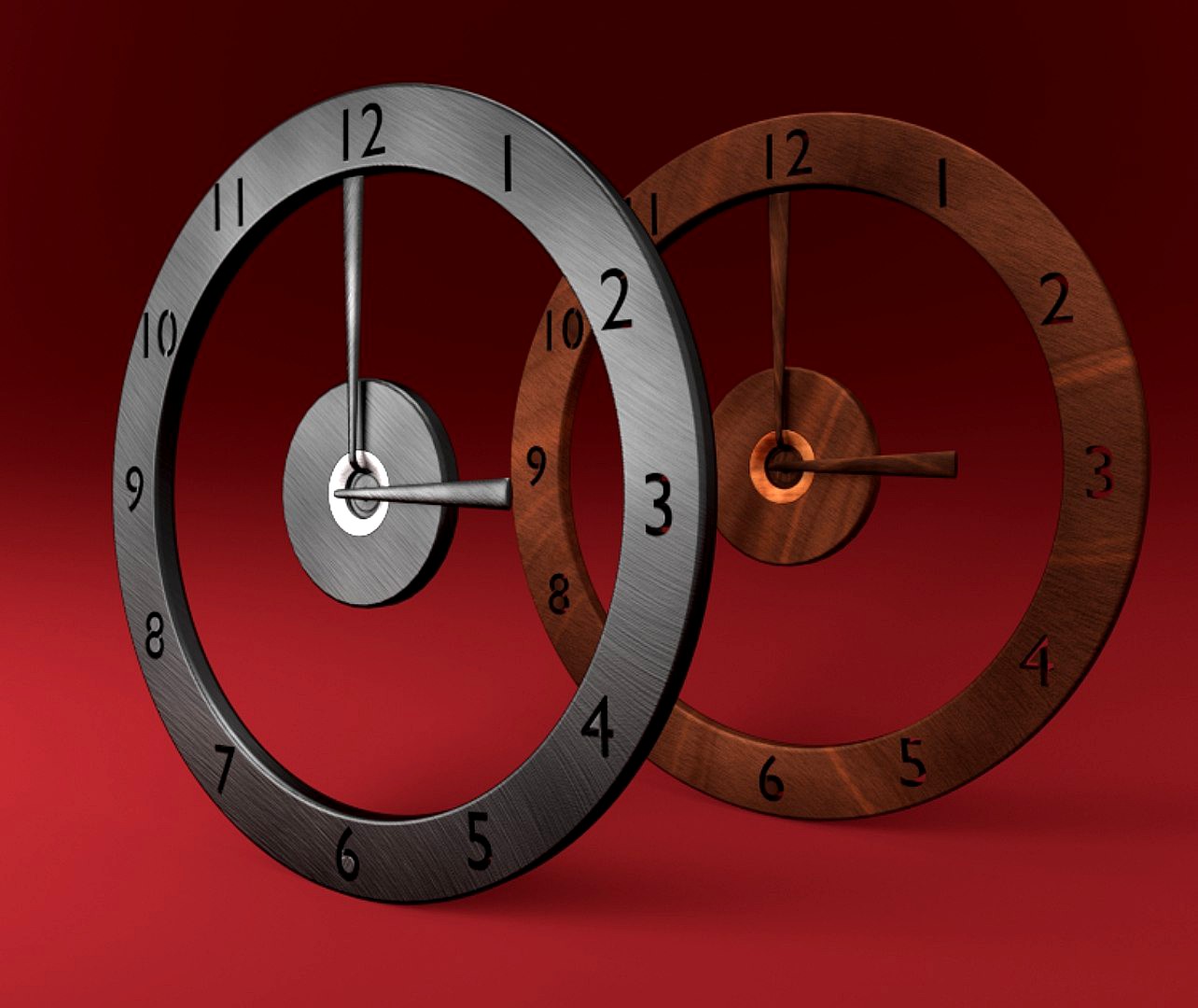 Generic clock 1 (with two texture types)