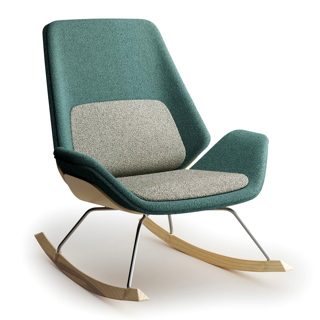 Fulton rocking armchair by HBF Furniture