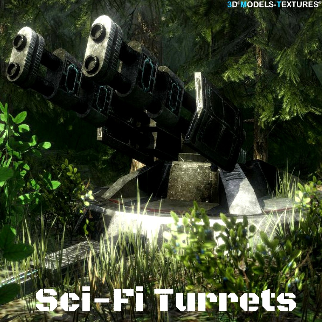 Sci-Fi Turrets