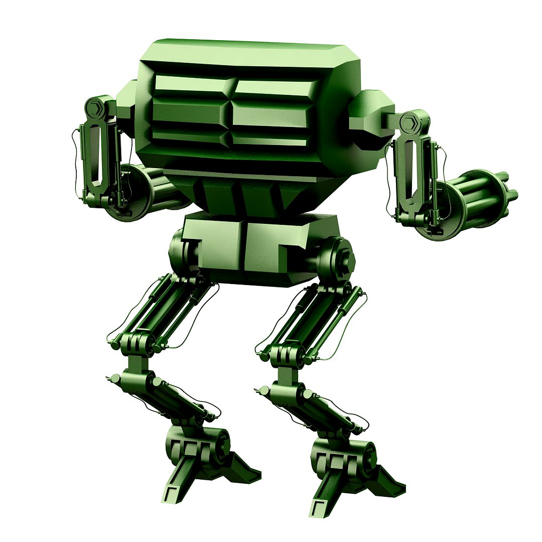 Robot 06 Mech Warrior 3D PRINT