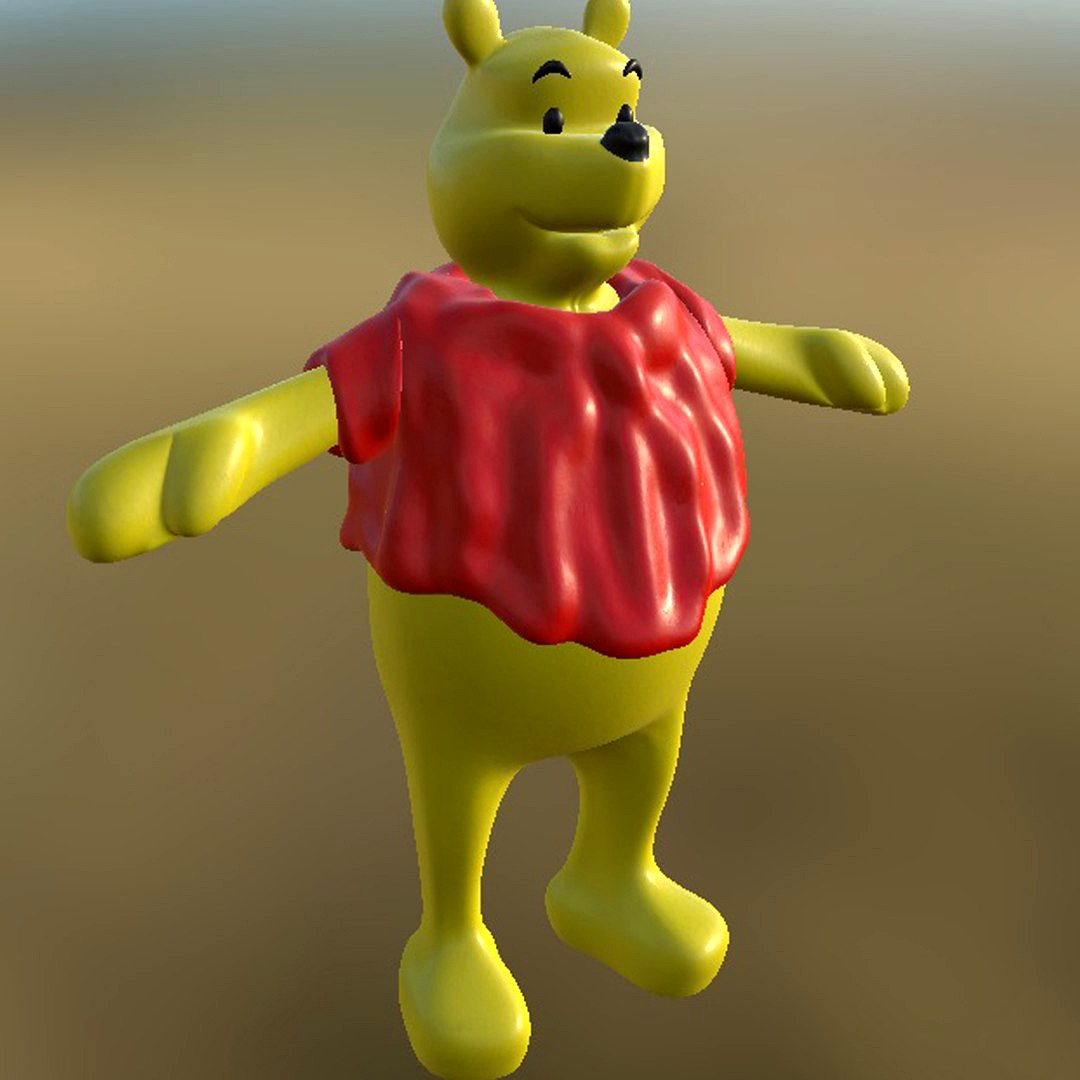 Winnie the Pooh Not Rigged PBR