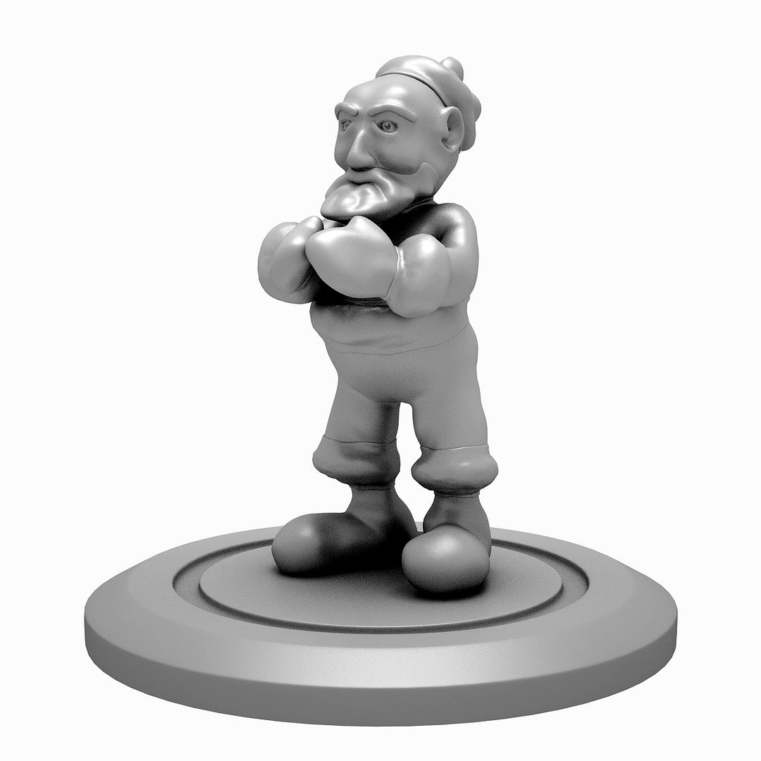 Santa 3D Print