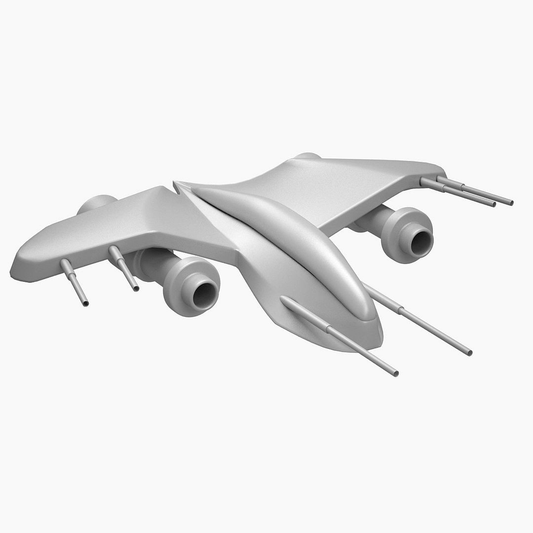 Spaceship 3D Print