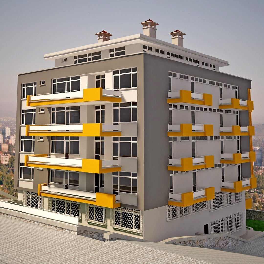 Apartment Building 01 V9