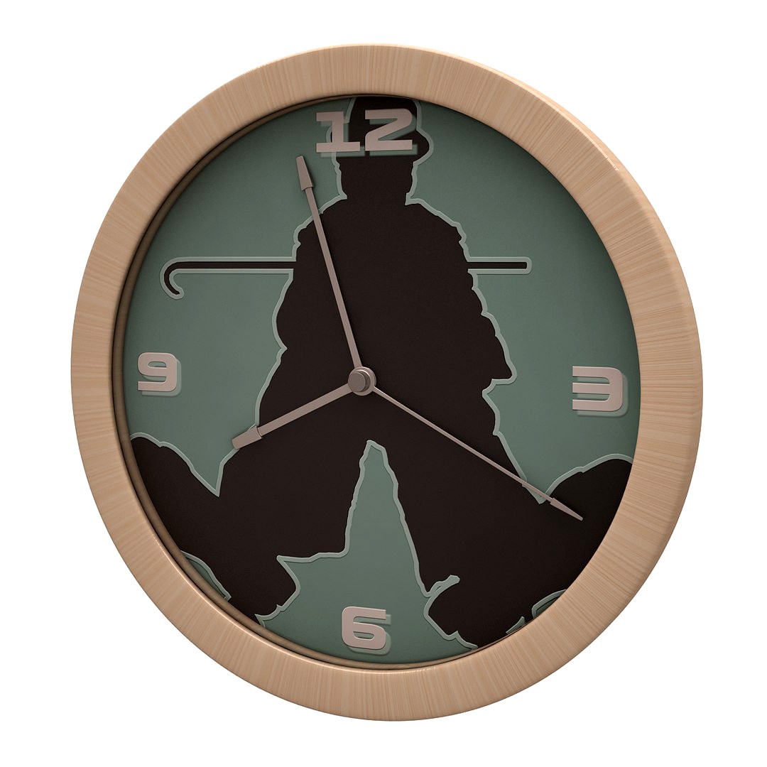 Charlie Chaplin Wall Clock 02