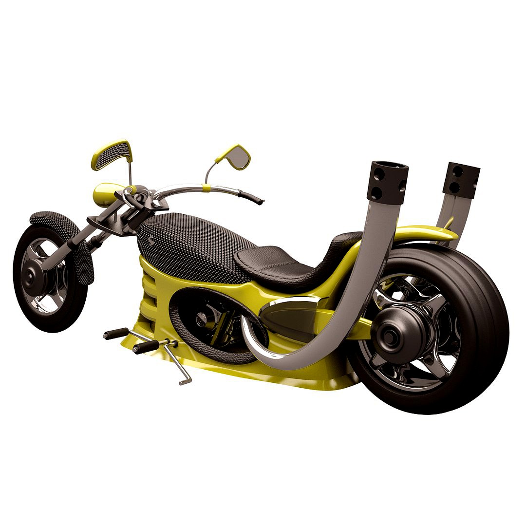 Chopper 04 Yellow/Carbon