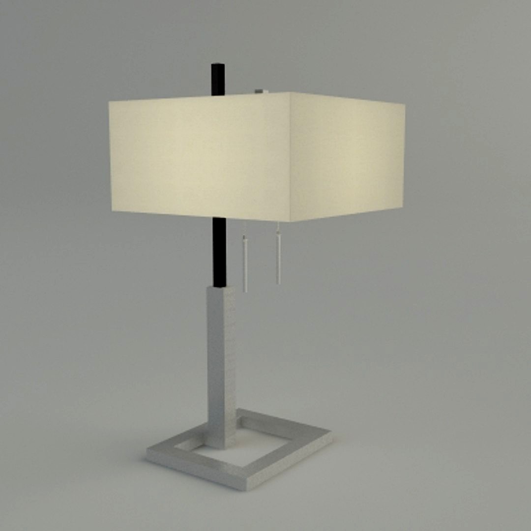 TABLE LAMP - Vray Materials