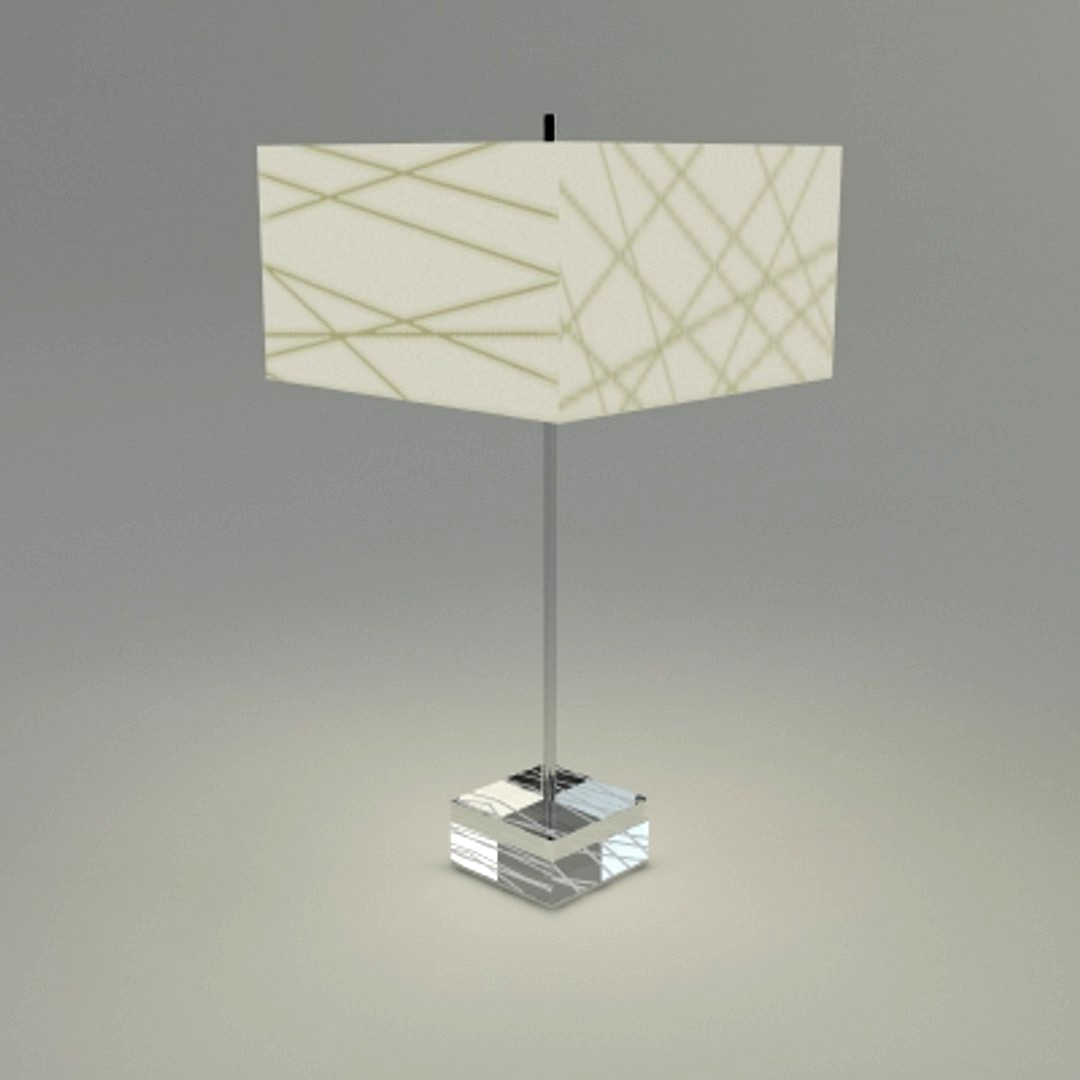 TABLE LAMP - Vray Materials
