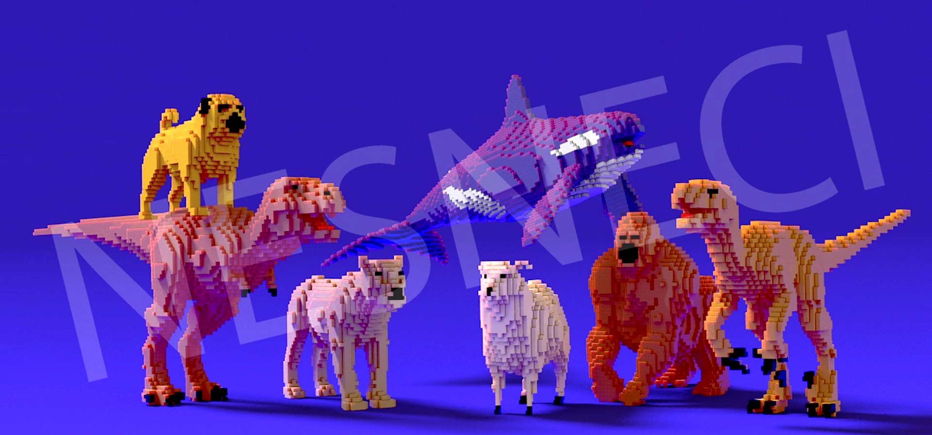 Pixelated Animals