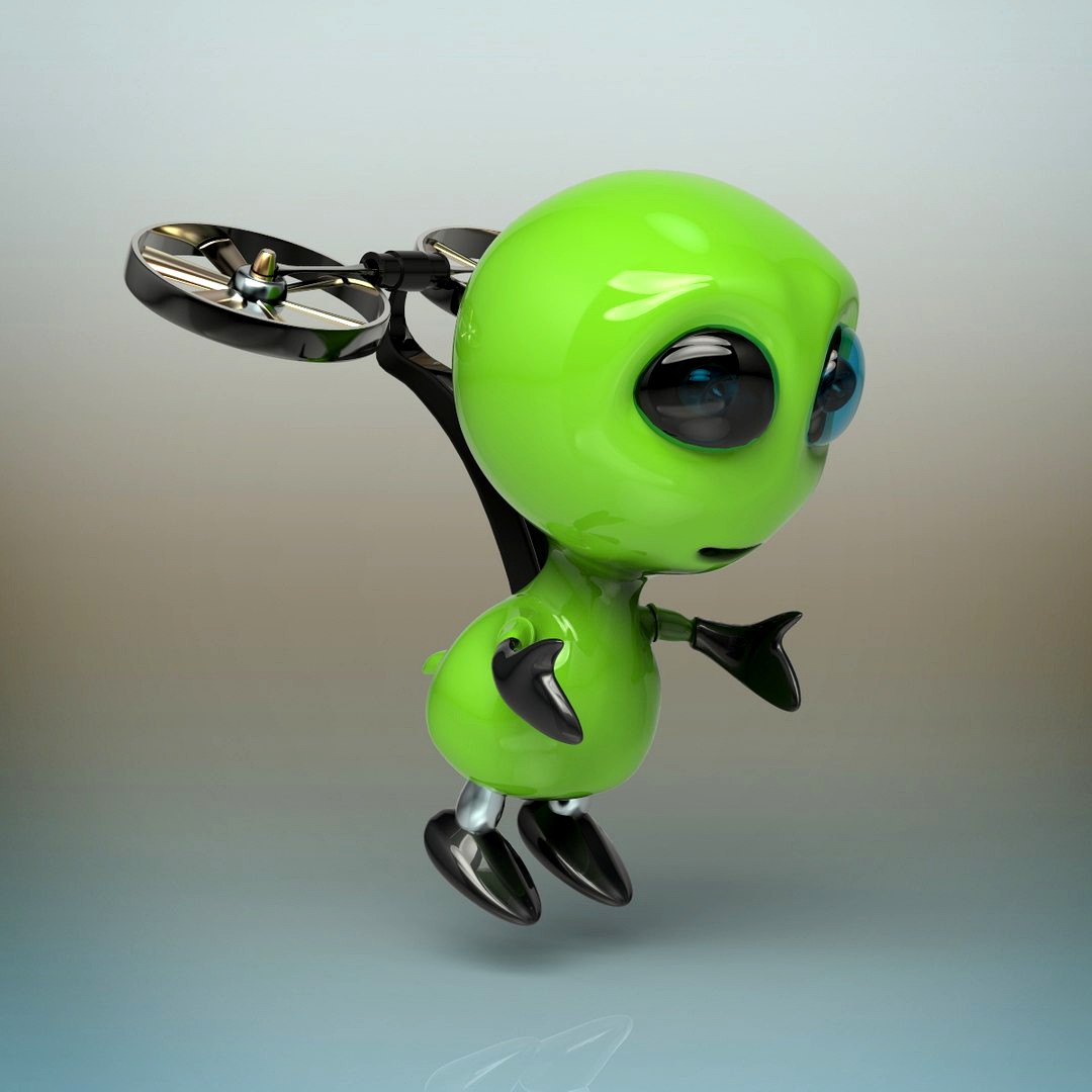 Alien robot