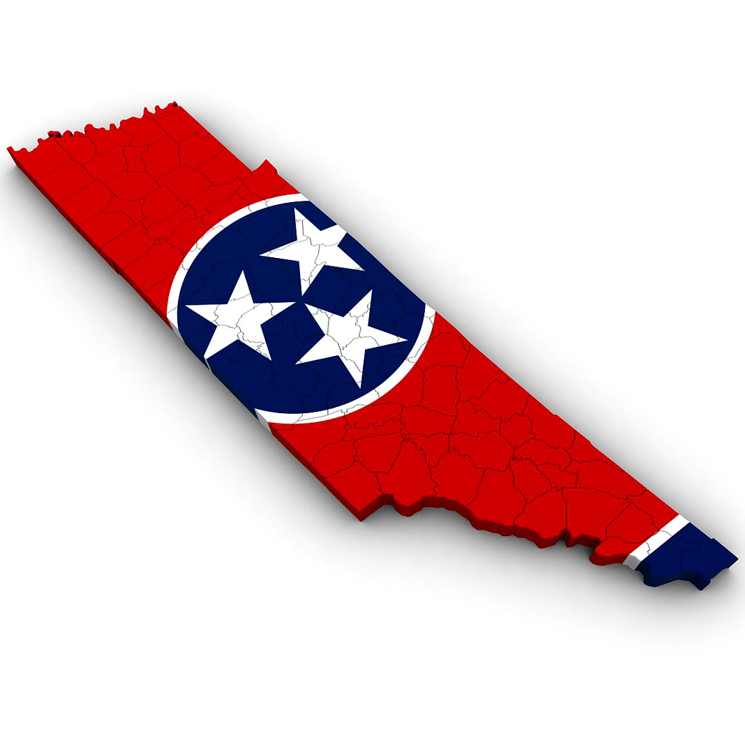 Tennessee Political Map