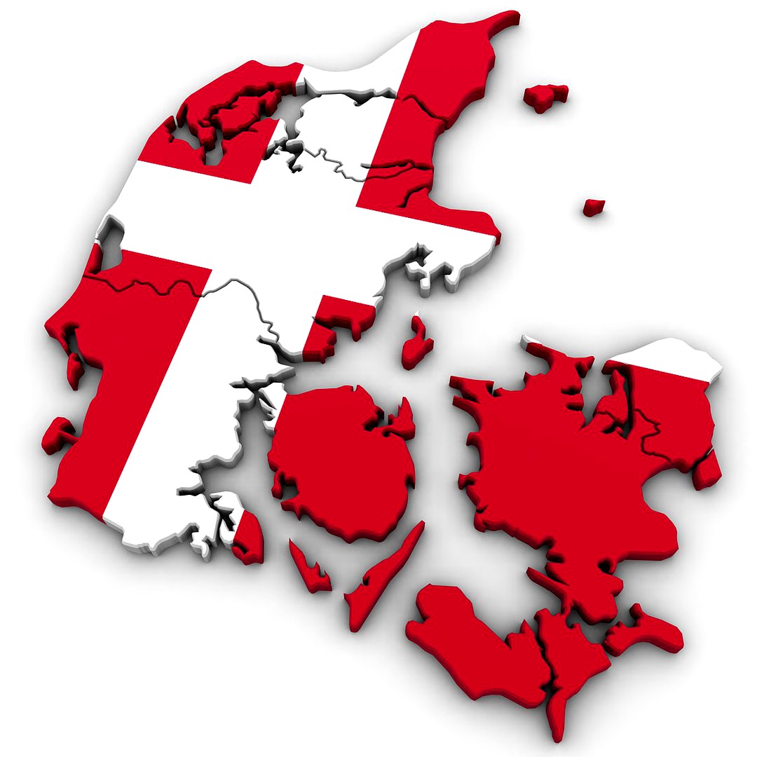 Political Map of Denmark