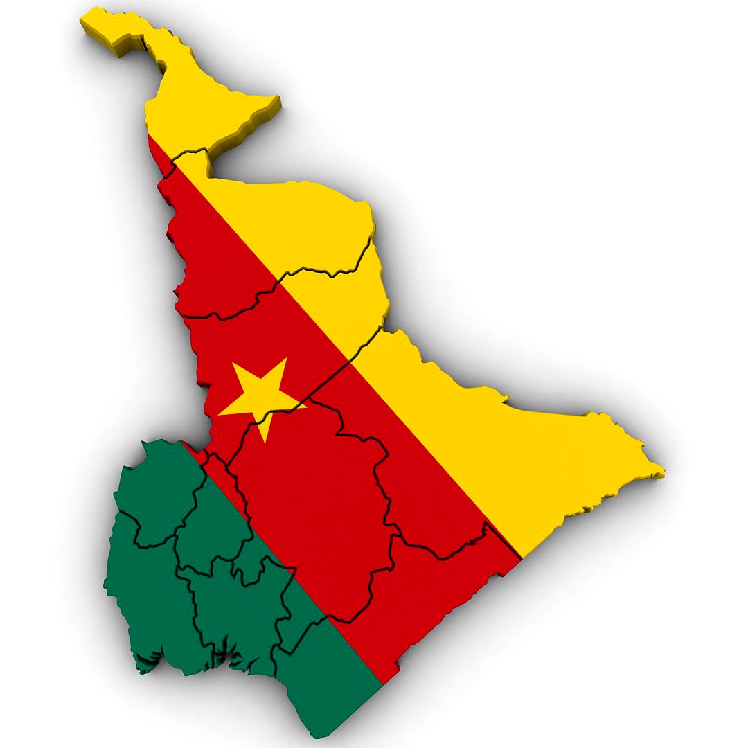 Political Map of Cameroon