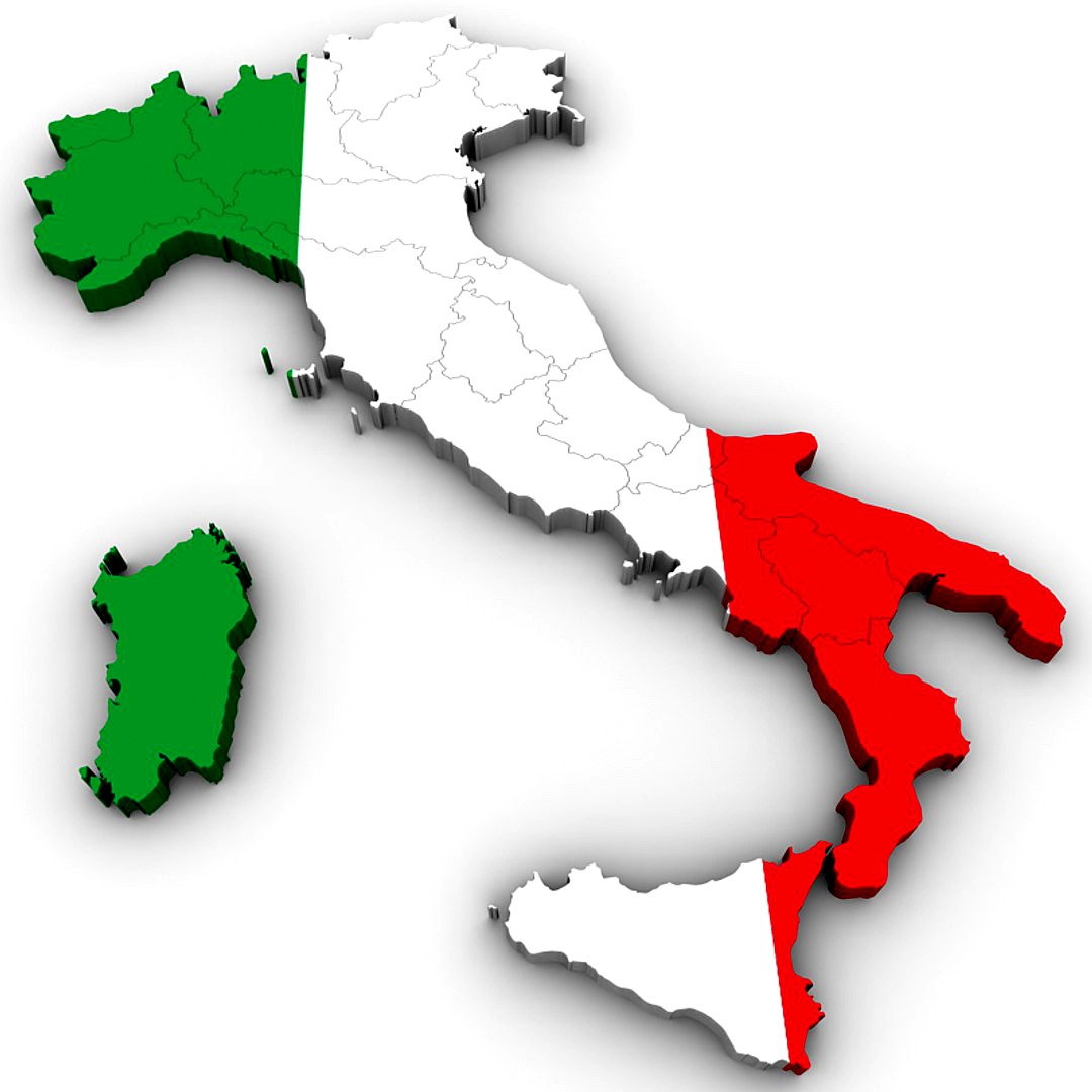 Map of Italy