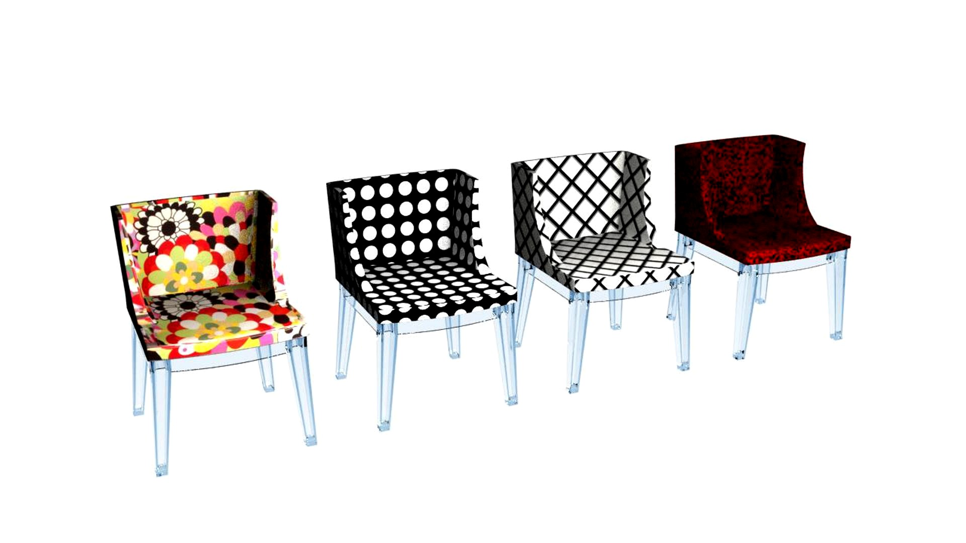 Kartell Mademoiselle Chairs Collection