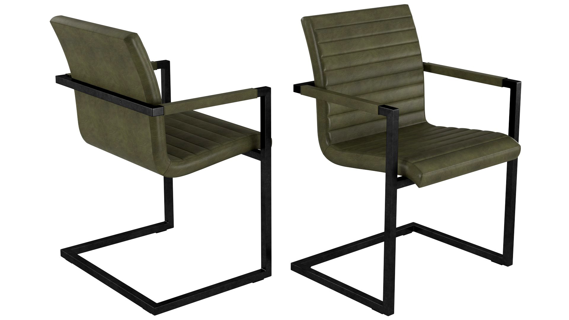 Hudson Channel Stitched Dining Chair