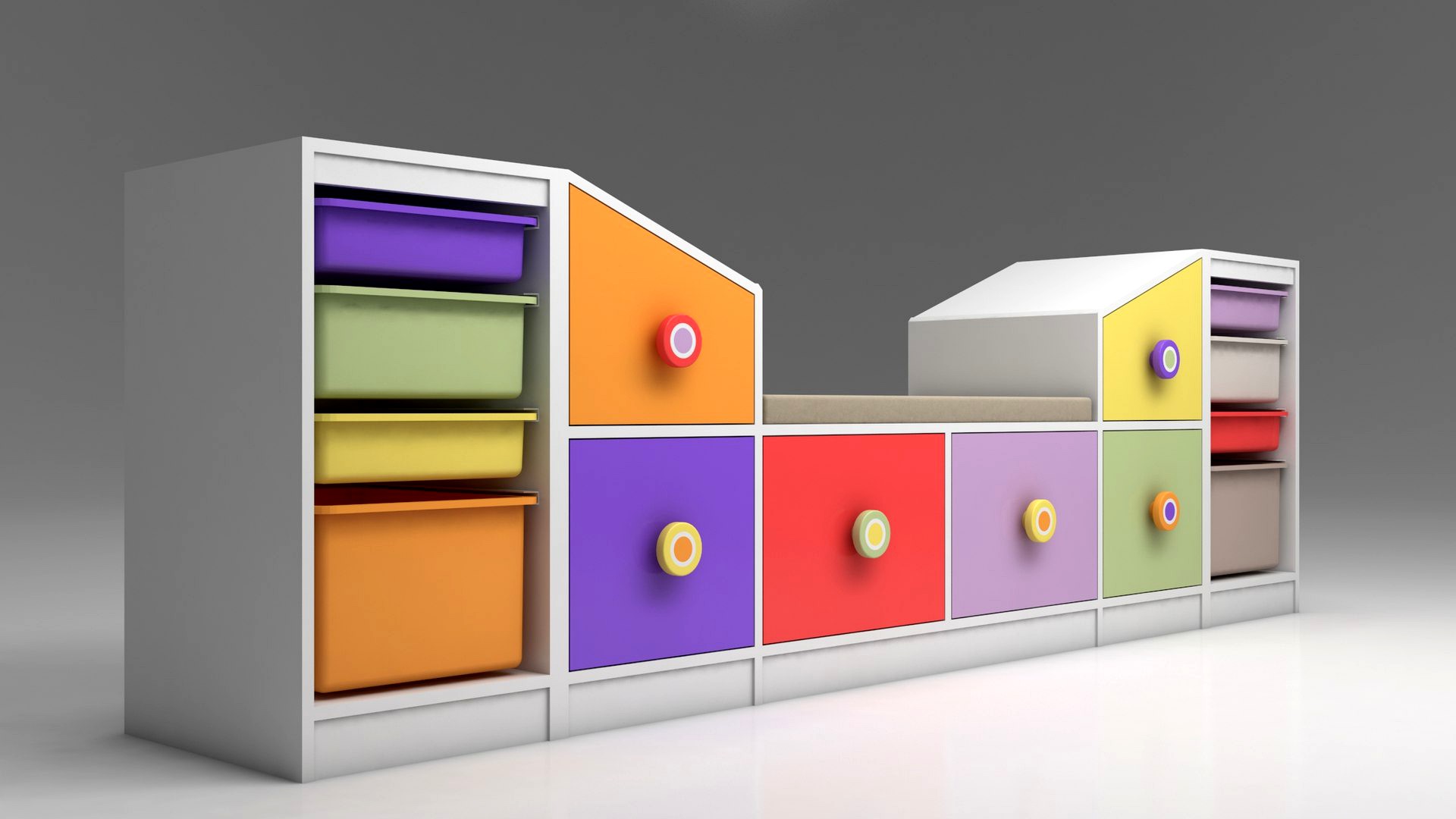 toy cabinet drawer shelf storage