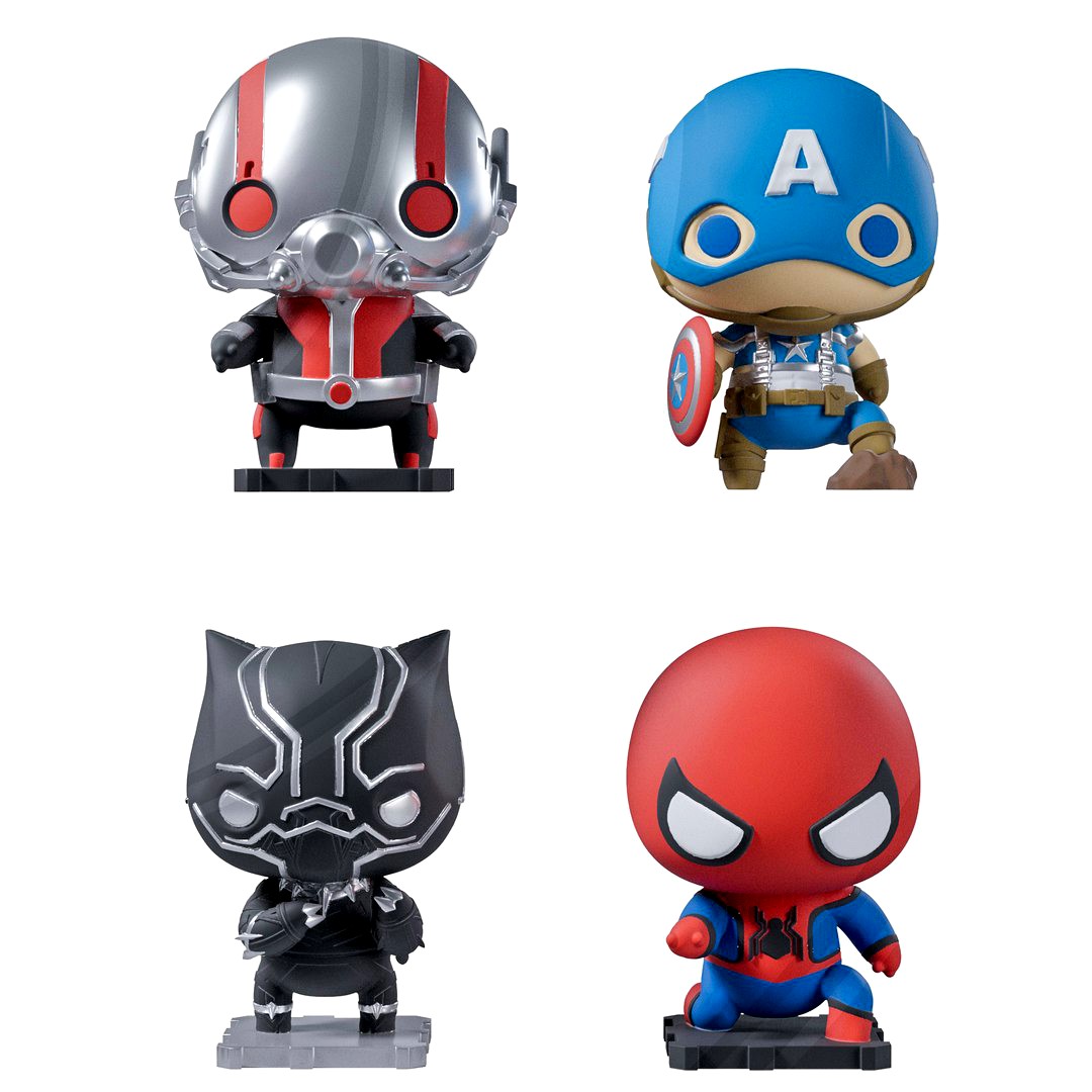 Marvel Q version model