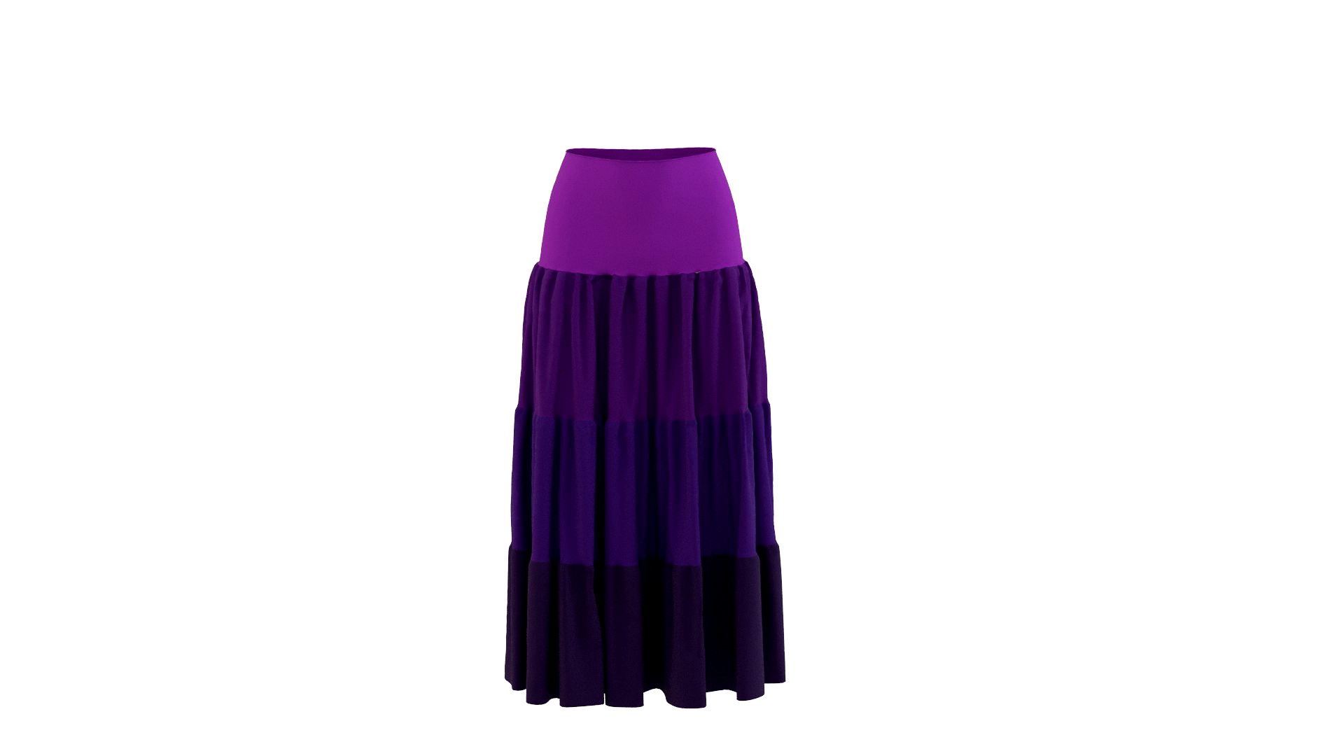 Tiered Skirt