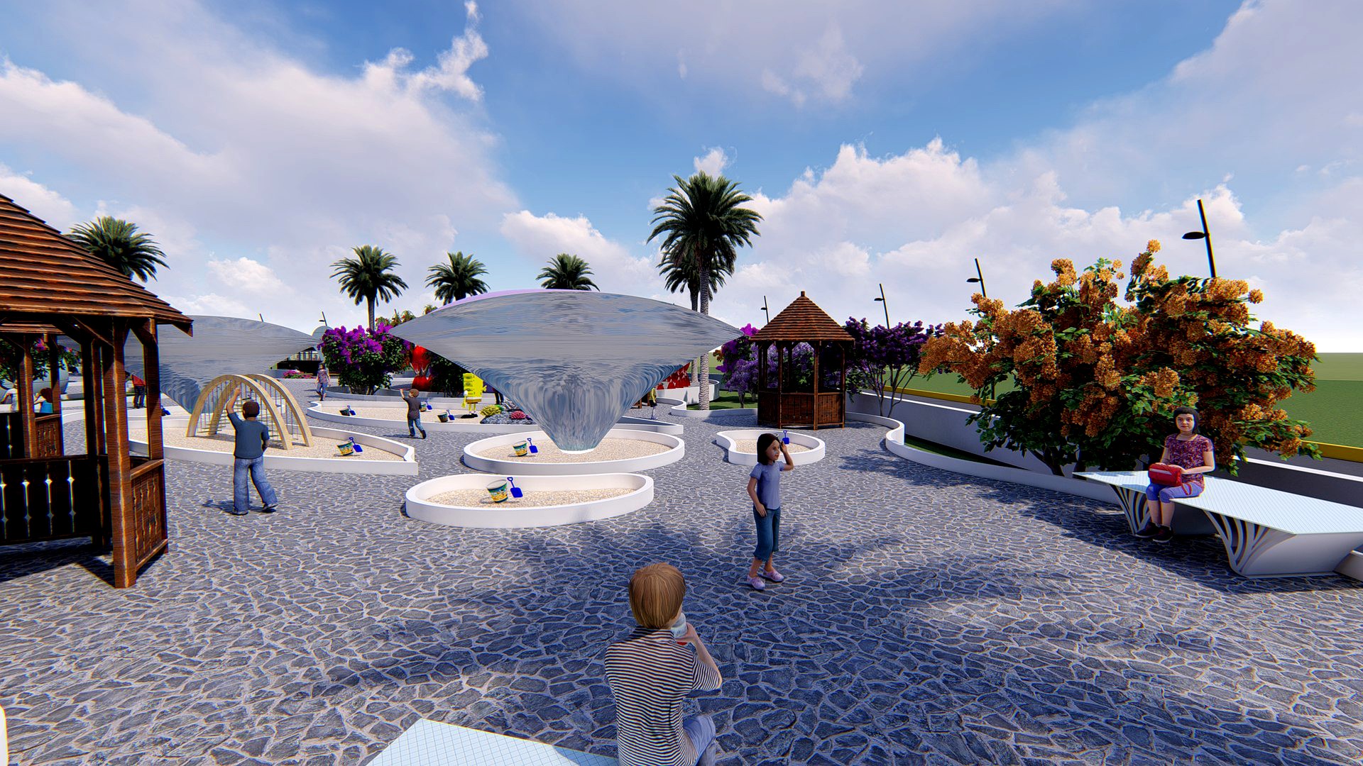 Revit children playground