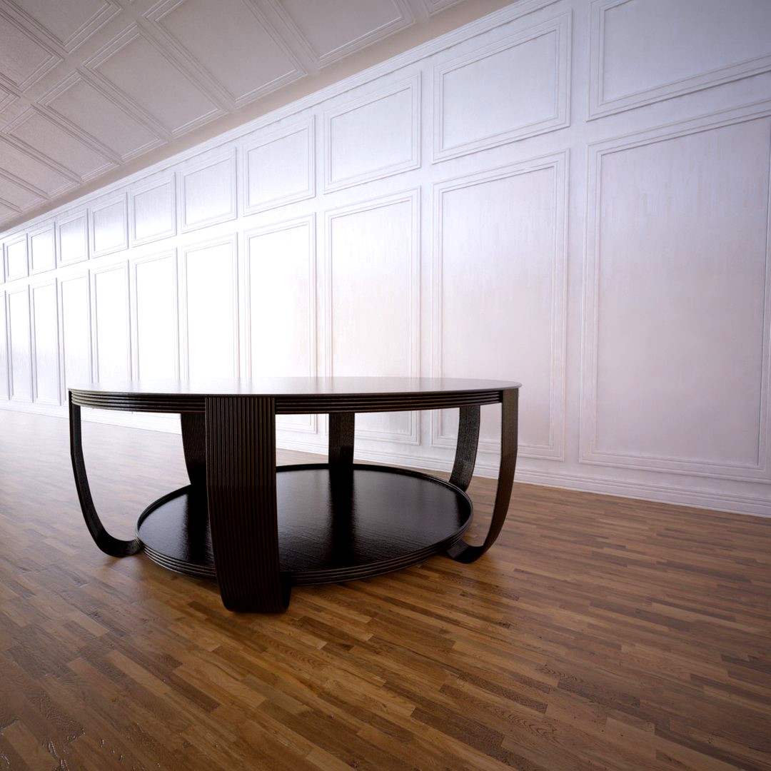 Round Display Table