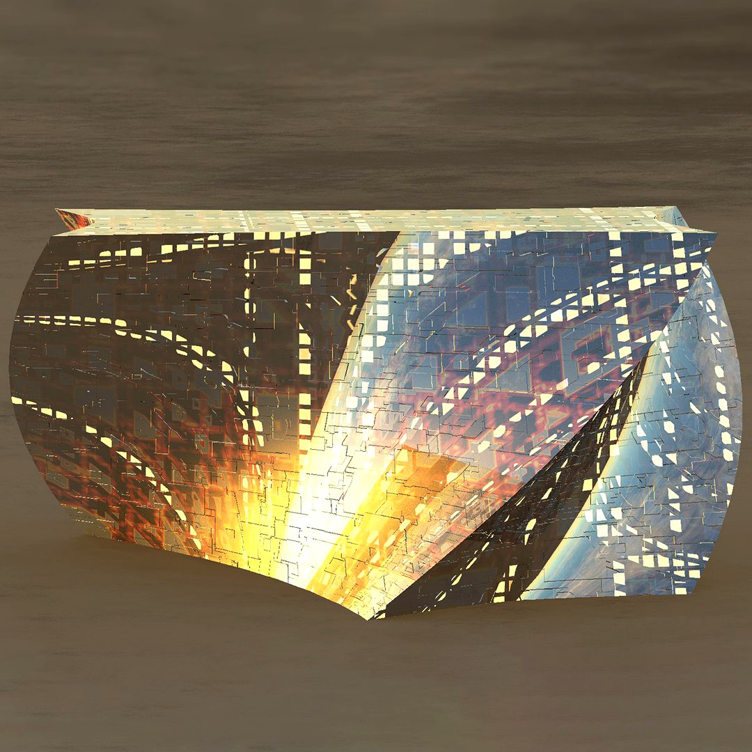 Prism glass building