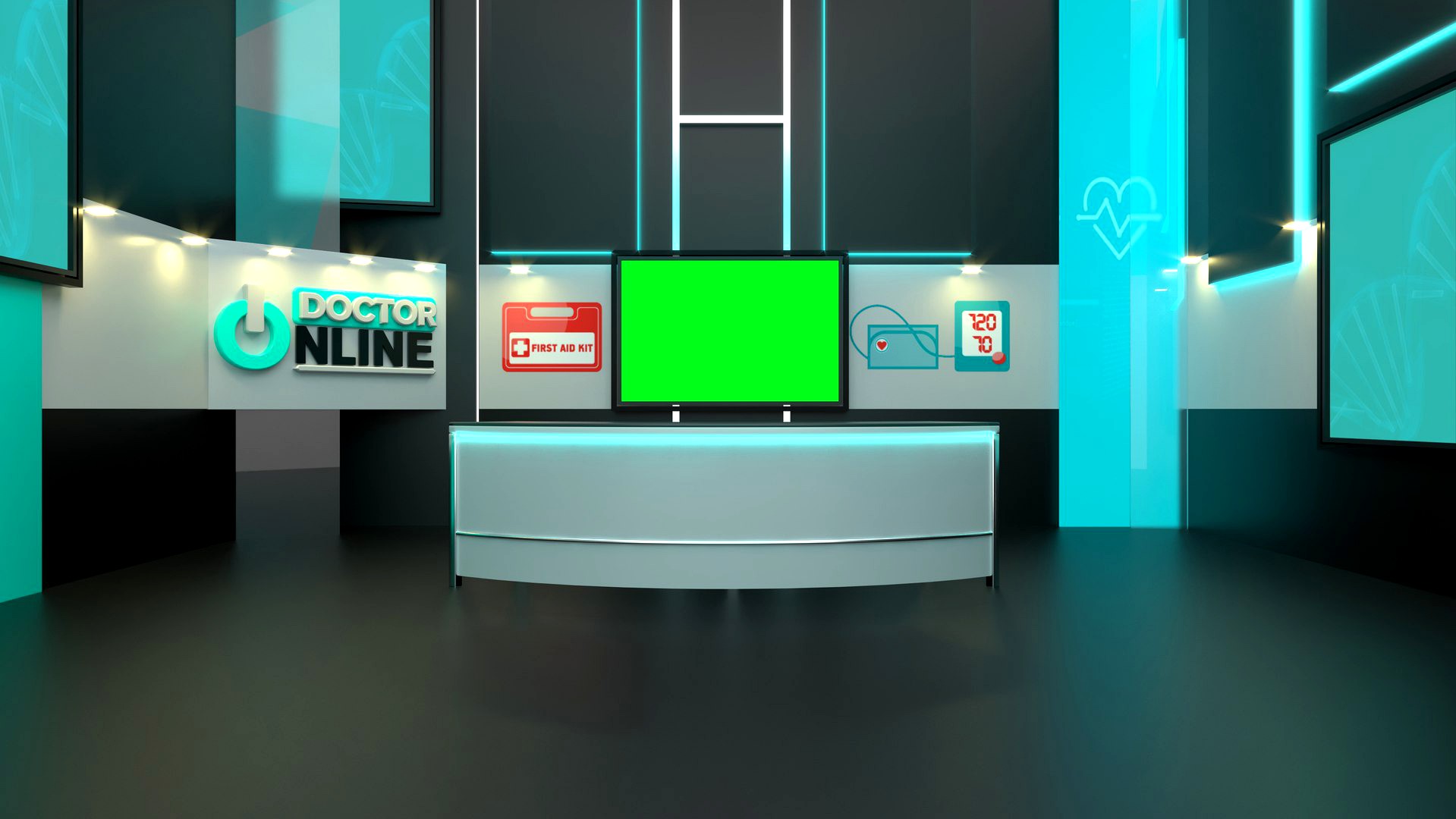 TV Virtual Set