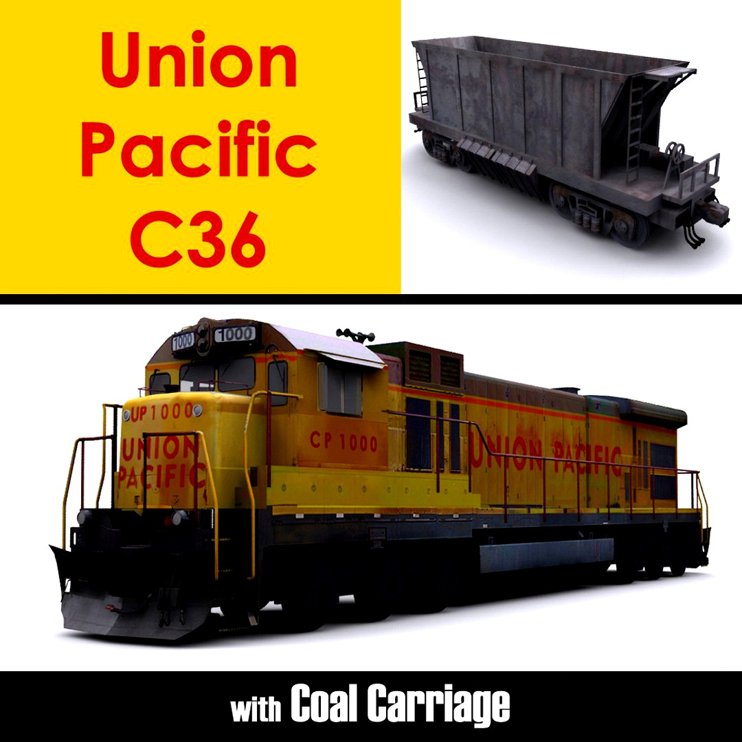 Union Pacific C36 Locomotive