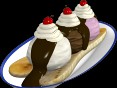 Banana Split 3D Model