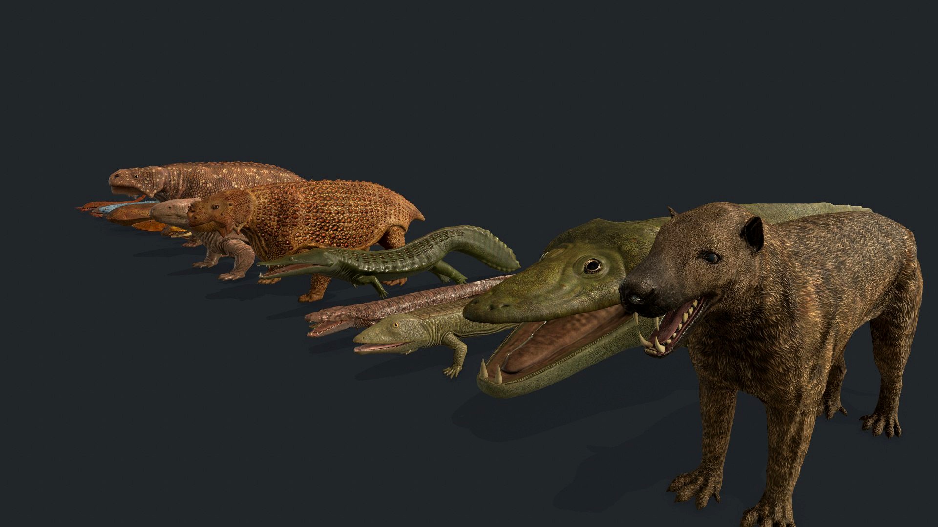 Extinct animals pack v2