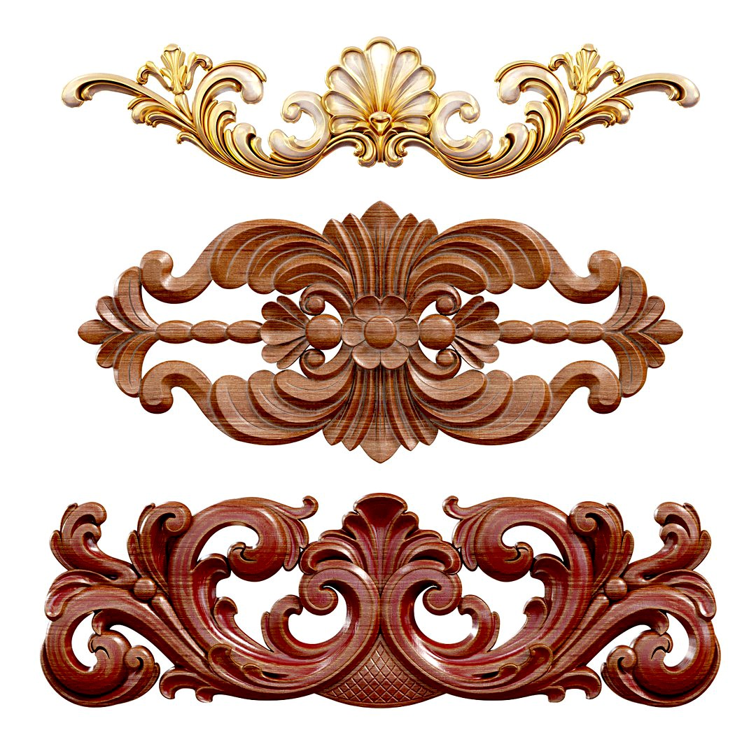 Rosette decor 3