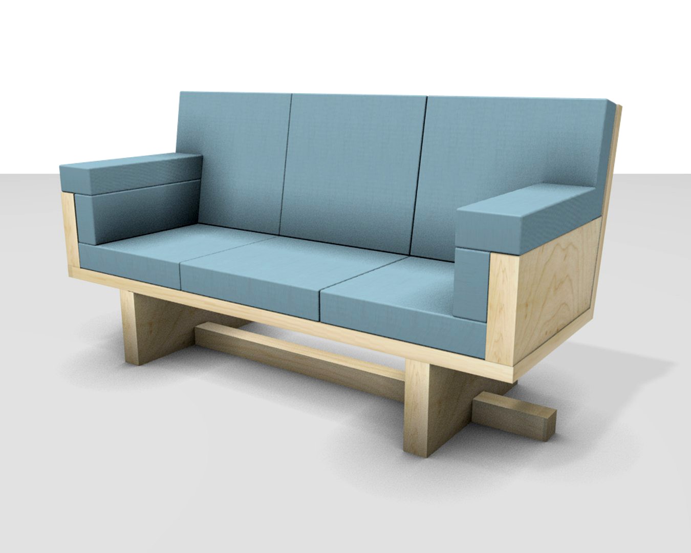 Maple Sofa 3d Model