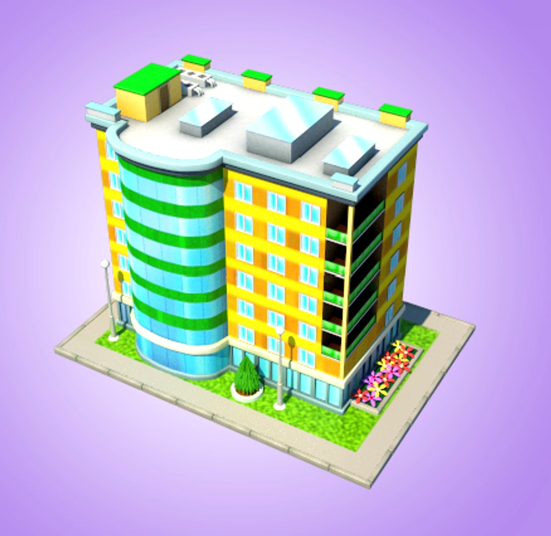 City building for mobile games