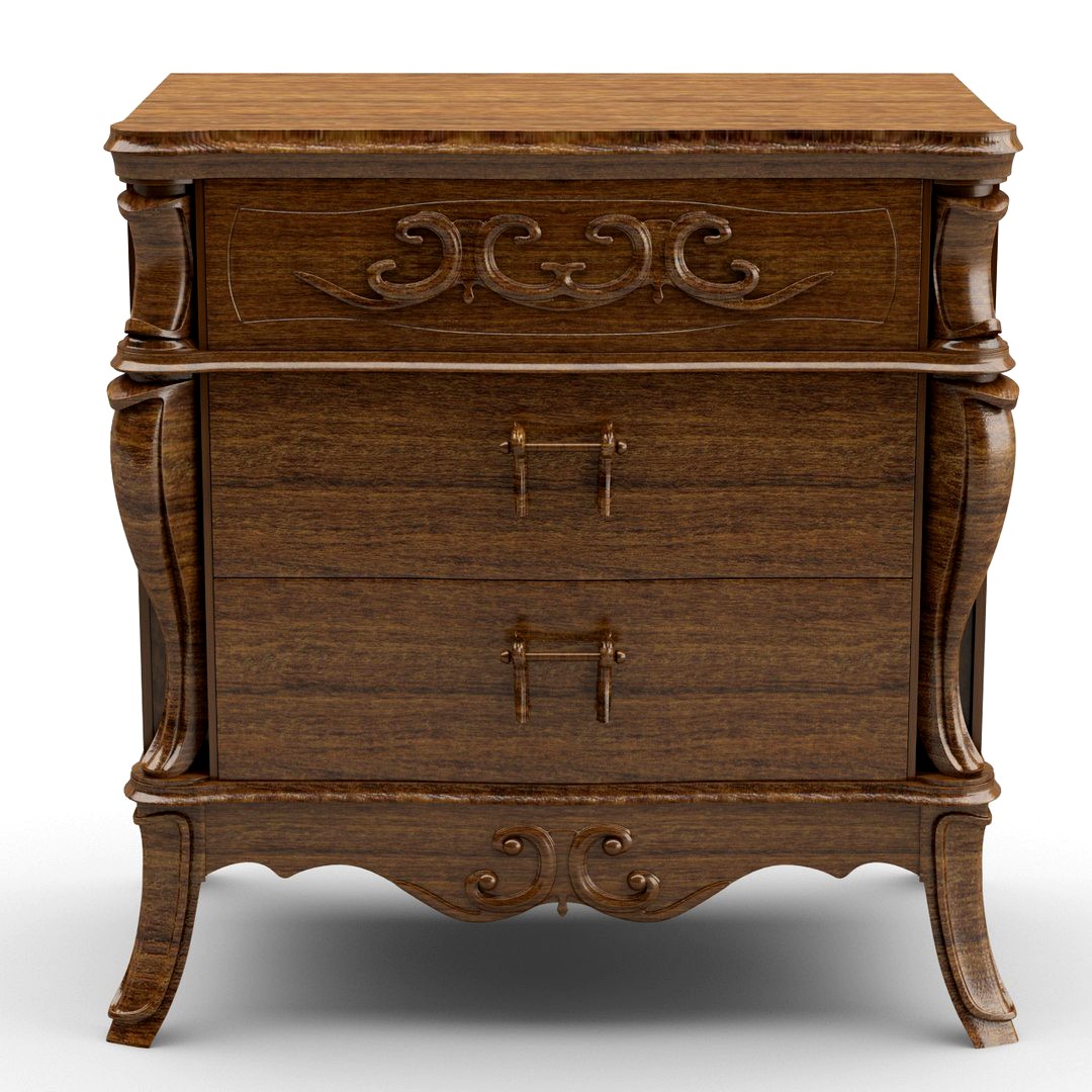 belcor etoile EO0641CX bedside table 3D model
